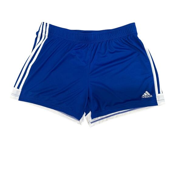 Adidas Women's 3-Stripes High-Rise Training Shorts - Size: XL - Picture 1 of 5